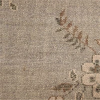 Florence Performance Traditional Floral Blue Handknotted Area Rug 6'x9'