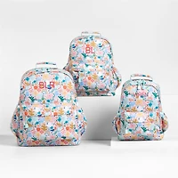 Flower Garden Small Kids Backpack with Side Pockets