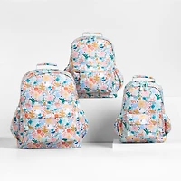 Flower Garden Small Kids Backpack with Side Pockets