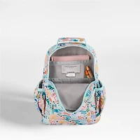 Flower Garden Small Kids Backpack with Side Pockets