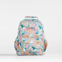 Flower Garden Small Kids Backpack with Side Pockets