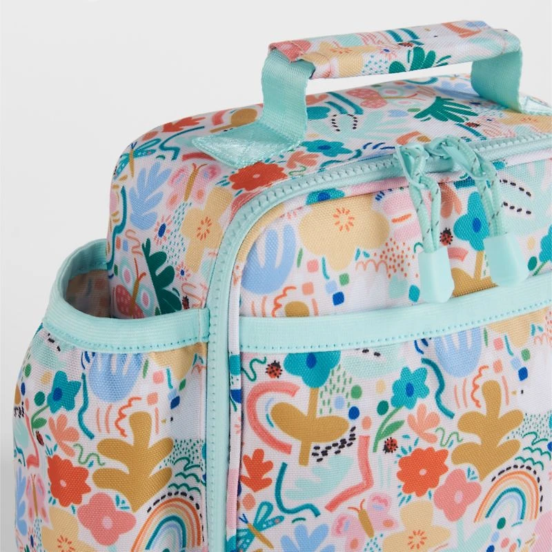 Flower Garden Soft Insulated Kids Lunch Box