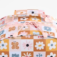 Dreamer Flower Patch Large Kids Backpack with Side Pockets