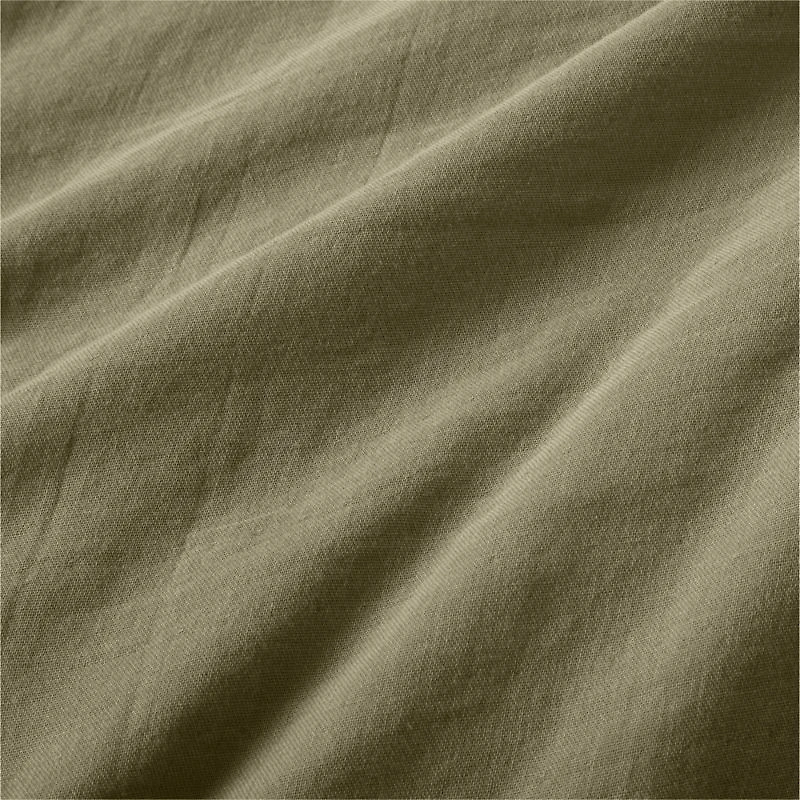 Supersoft Kids Garden Green Gauze Organic Cotton Twin Duvet Cover