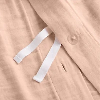 Supersoft Elegant Pink Organic Cotton Gauze Toddler Duvet Cover