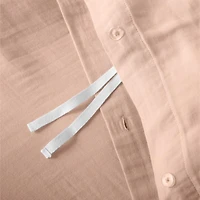 Supersoft Elegant Pink Gauze Organic Cotton Kids Twin Duvet Cover