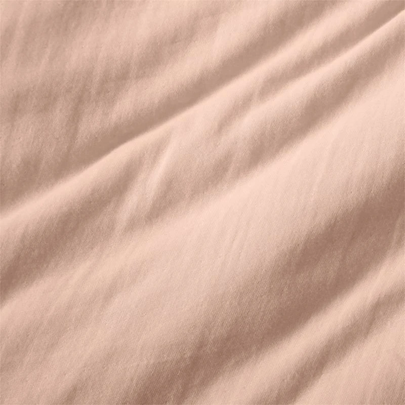 Supersoft Elegant Pink Gauze Organic Cotton Kids Twin Duvet Cover