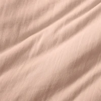 Supersoft Elegant Pink Gauze Organic Cotton Kids Twin Duvet Cover