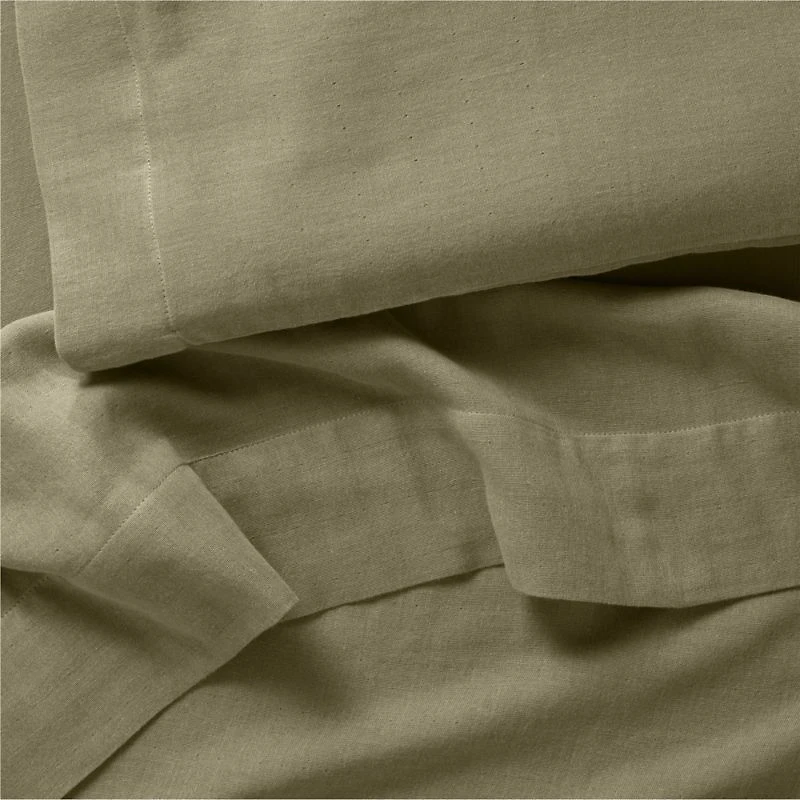 Supersoft Garden Green Organic Cotton Gauze Toddler Sheet Set