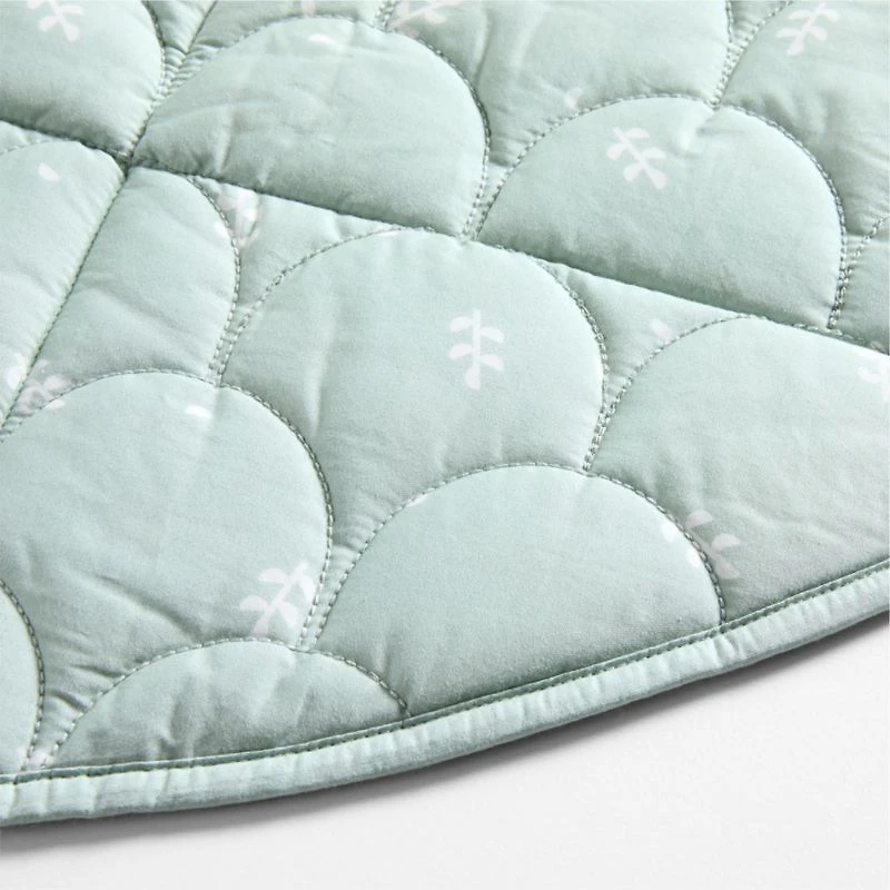 Fold and Go Geometric Leaf Portable Baby Mat