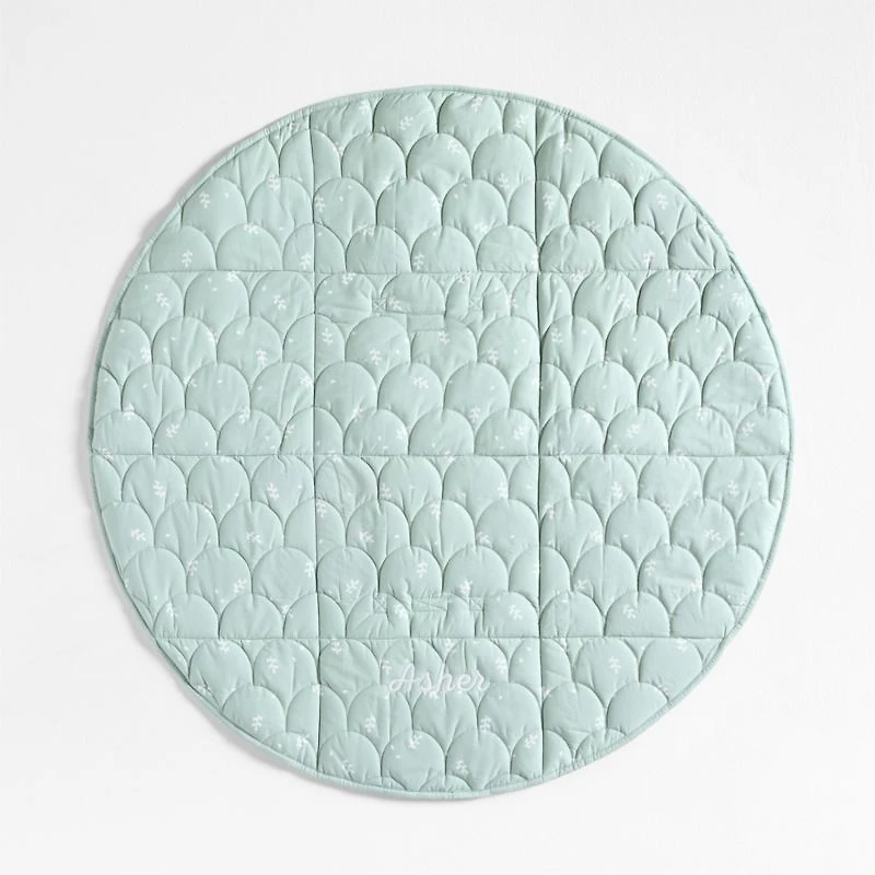 Fold and Go Geometric Leaf Portable Baby Mat