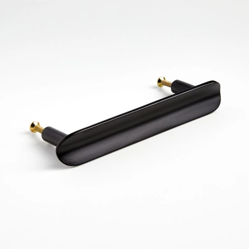 Fold Matte Black Knob