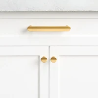 Fold Brass 3" Bar Pull