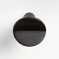 Fold Matte Black Knob