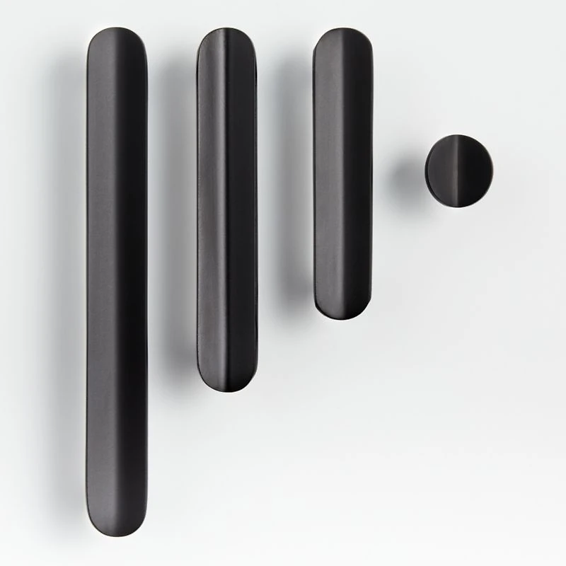 Fold Matte Black Knob