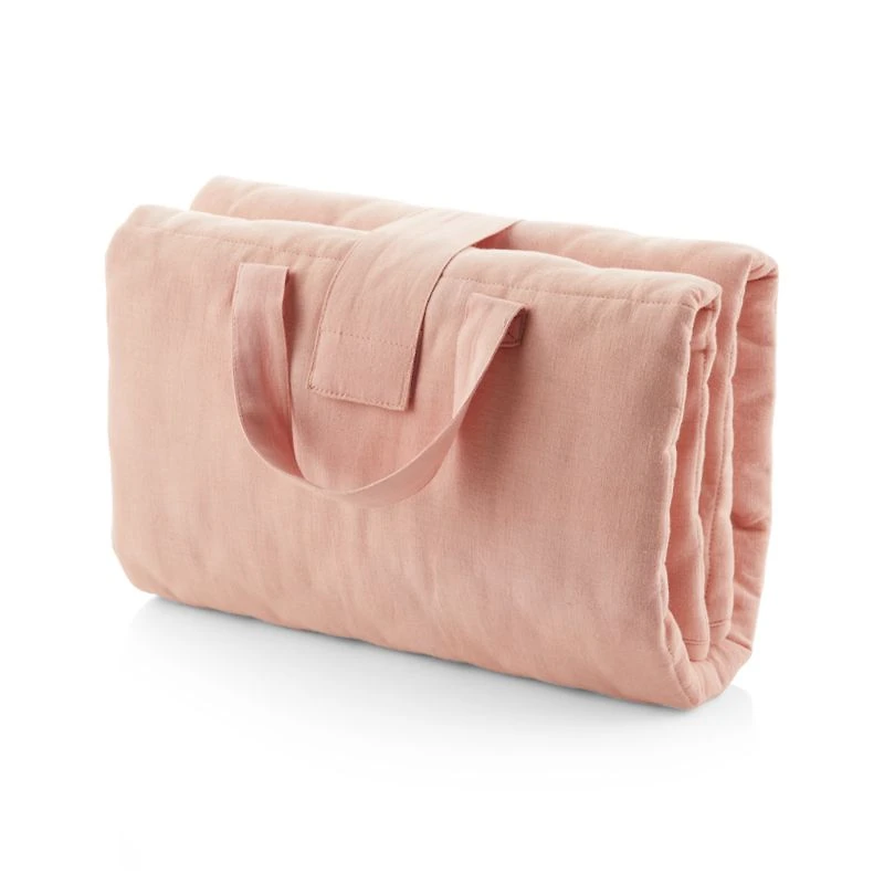 Fold and Go Pink Portable Baby Mat