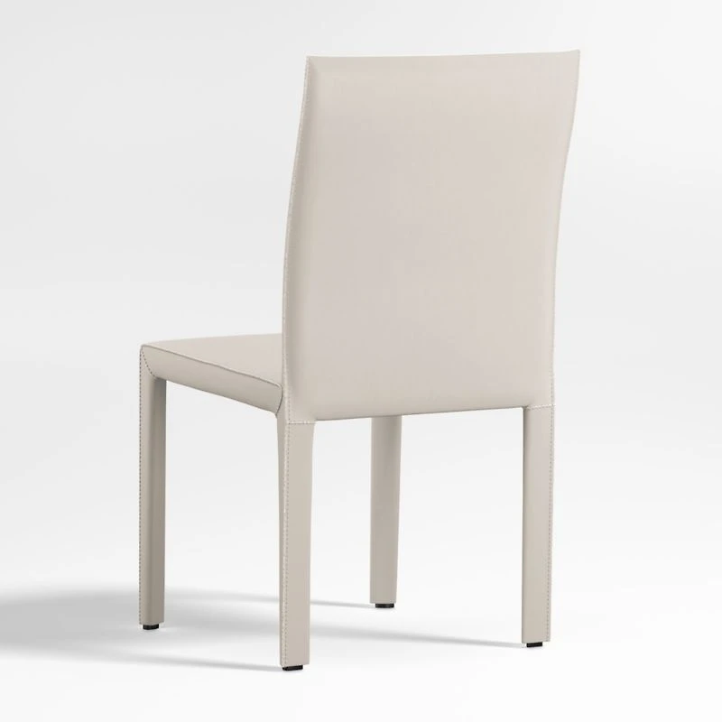 Folio Sand Top-Grain Leather Dining Chair