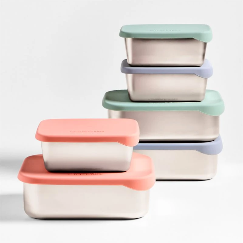 Stainless Steel Dual Compartment Lunch Container