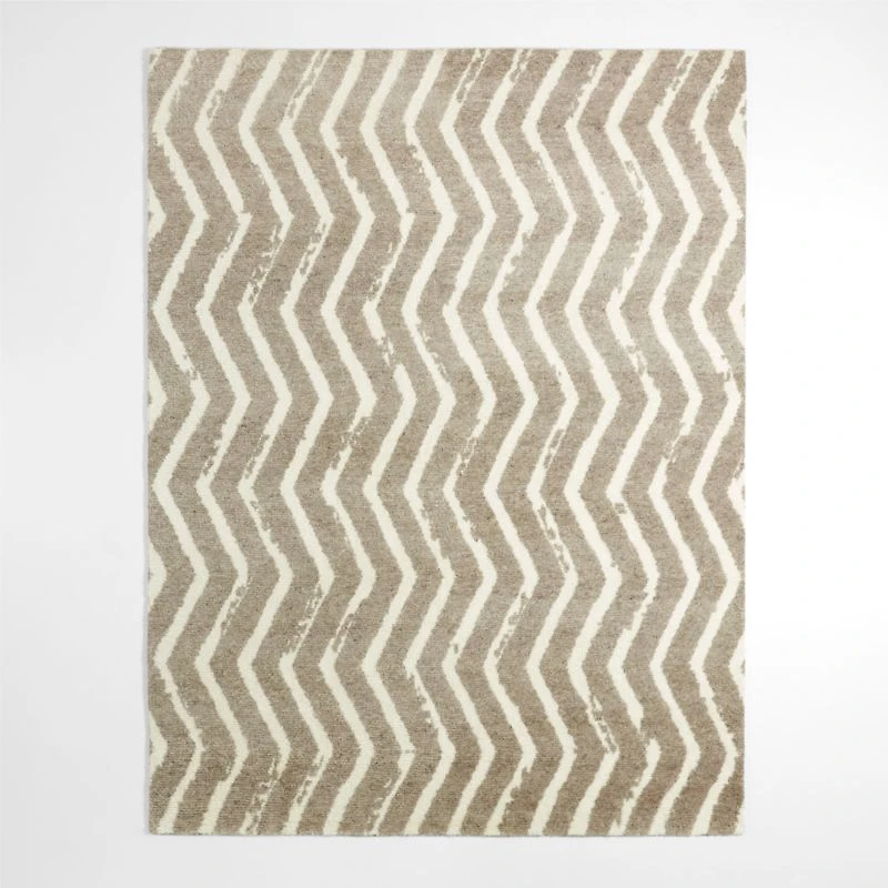 Formentera Wool Hand-Knotted Area Rug 6'x9