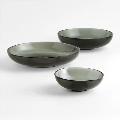 Fortessa Glass Bowls, Set of 3