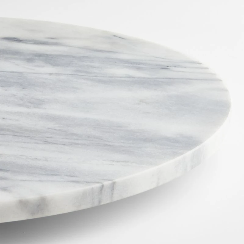 French Kitchen 24" Marble Lazy Susan