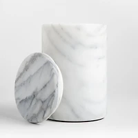 French Kitchen Small Marble Canister