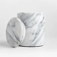 French Kitchen Small Marble Canister