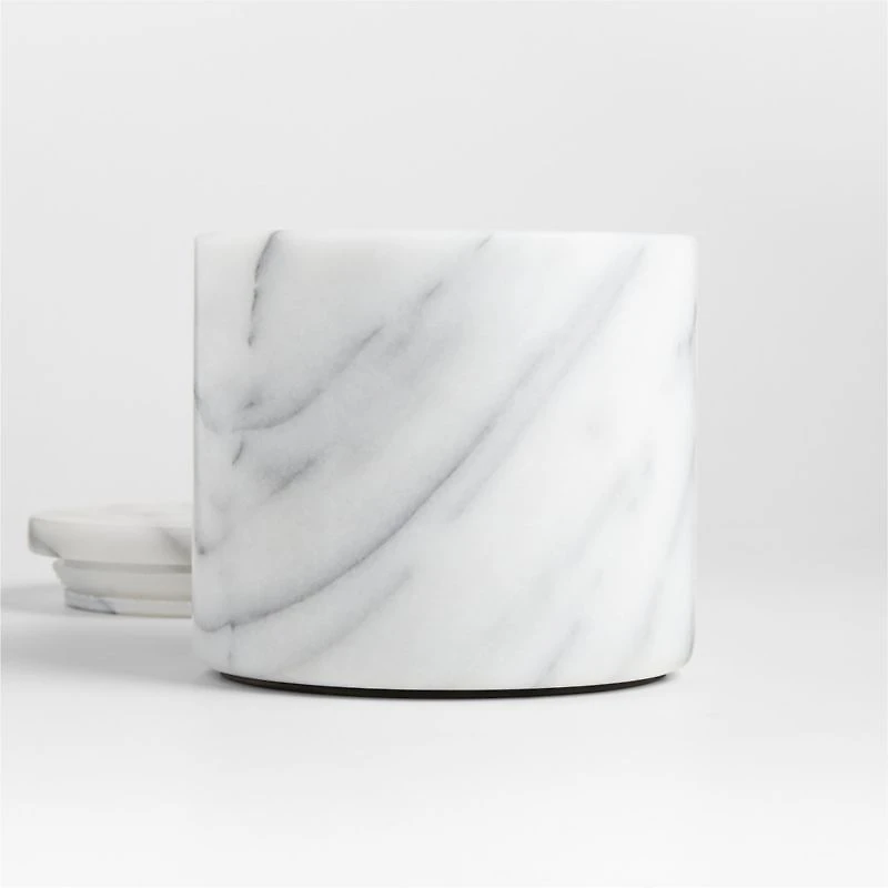 French Kitchen Small Marble Canister