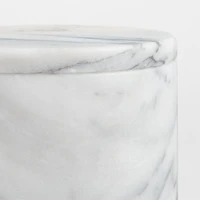 French Kitchen Small Marble Canister