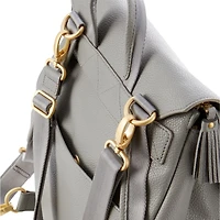 Freshly Picked Grey Diaper Bag