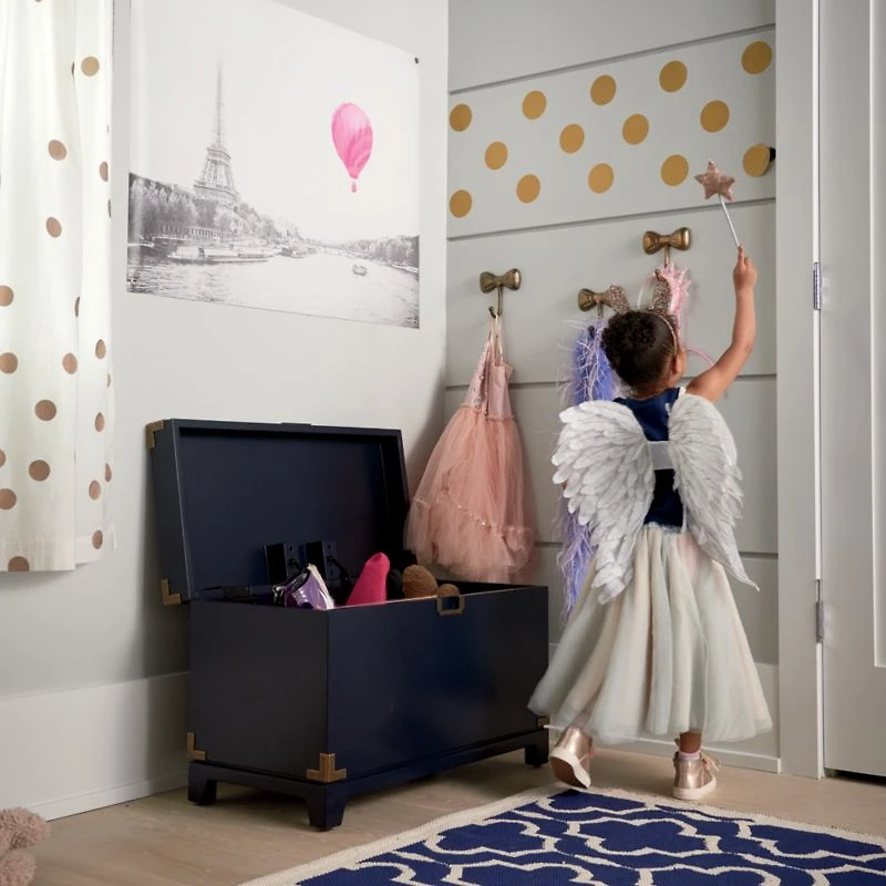 Little Bow Gold Metal Kids Wall Hook