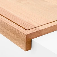 Large Front-Lip Oak Wood Cutting Board By Gaby Dalkin