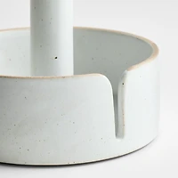 Pacific Ceramic Paper Towel Holder by Gaby Dalkin