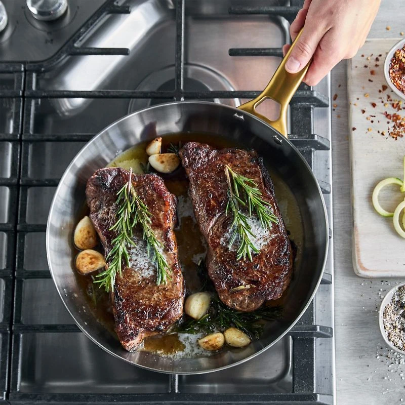 GreenPan ™ Reserve Stainless Steel 10" & 12" Frypan Set
