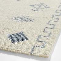 Gabey Figures Wool Kids Area Rug 5'x8