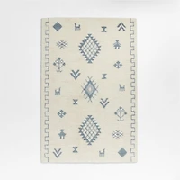 Gabey Figures Wool Kids Area Rug 5'x8