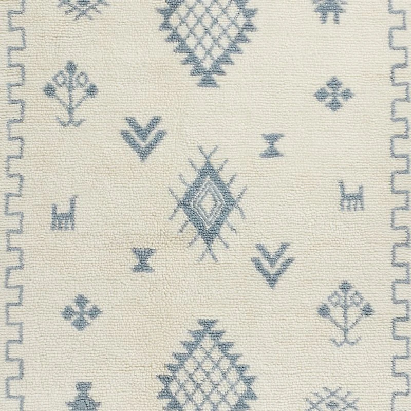 Gabey Figures Wool Kids Area Rug 5'x8