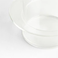 Gara Clear Glass Hurricane Candle Holder 7"