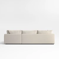 Gather Deep 3-Piece L-Shaped Sectional Sofa