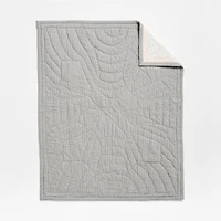 Gee's Bend Little Sassy Patchwork Organic Cotton Baby Crib Quilt