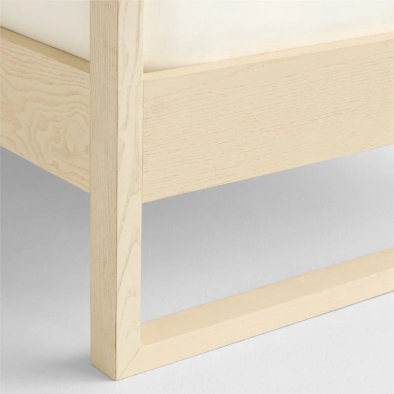 Gemini Sun Washed Ash Wood Kids Twin Tent Bed