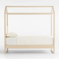 Gemini Sun Washed Ash Wood Kids Twin Tent Bed