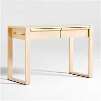 Gemini Kids Light Ash Wood Desk