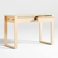Gemini Kids Light Ash Wood Desk