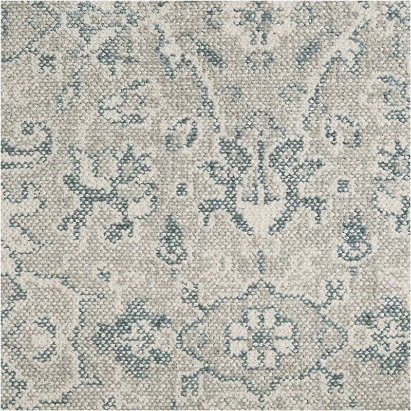 Geneva Performance Traditional Blue Handknotted Area Rug 8'x10'