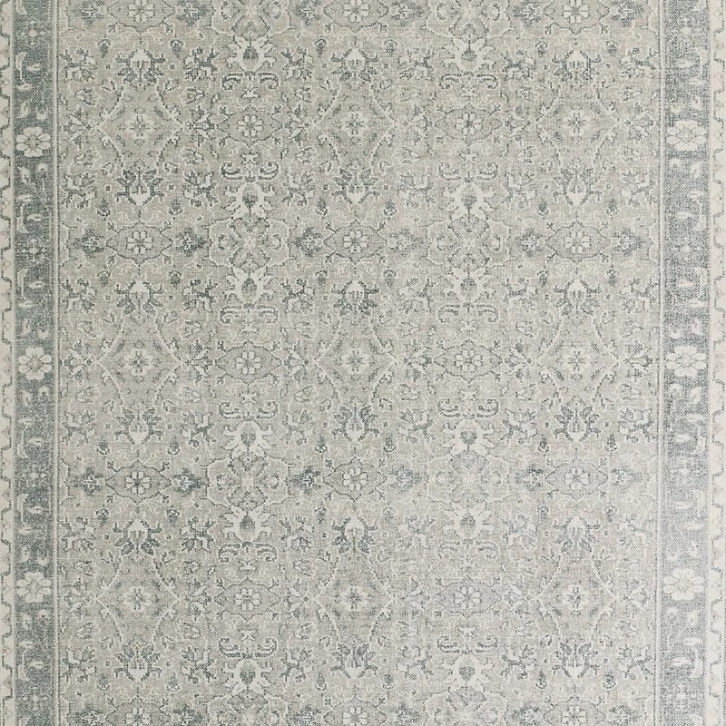 Geneva Performance Traditional Blue Handknotted Area Rug 8'x10'