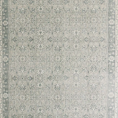Geneva Performance Traditional Blue Handknotted Area Rug 8'x10'
