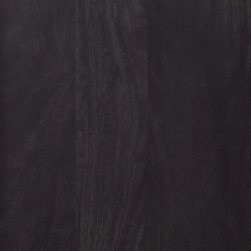 Geneva 78" Black Wood Credenza