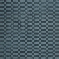 Geo Checker Slate Blue Performance Kids Area Rug 6'x9'