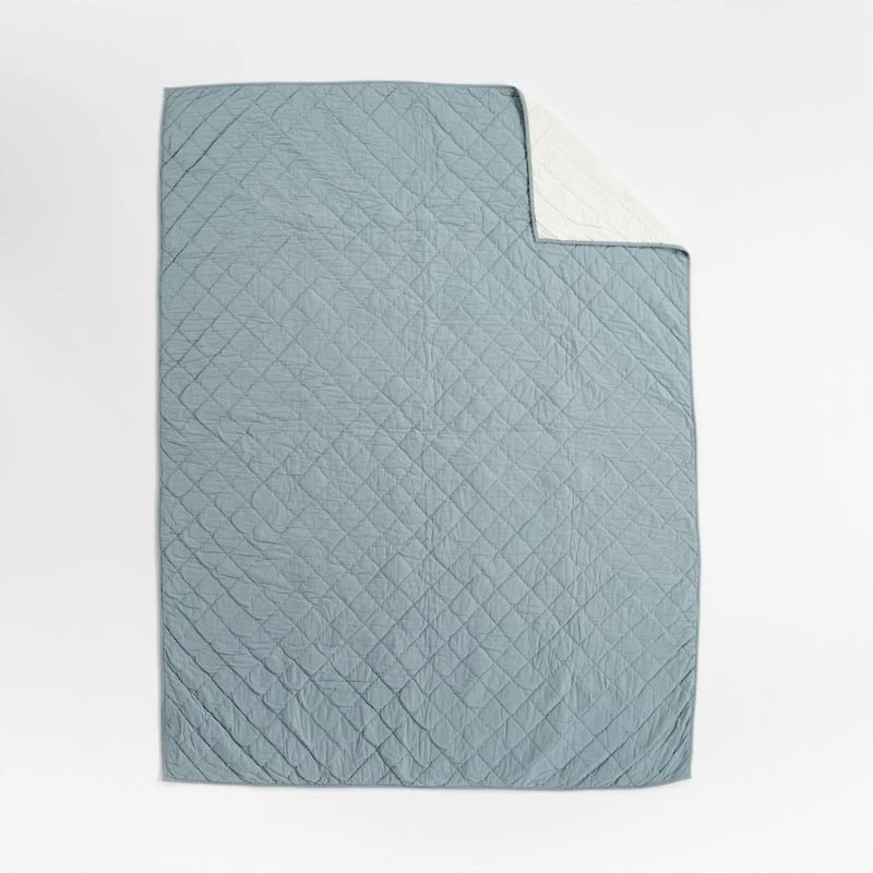 Geo Diamond Kids Organic Cotton Twin Quilt